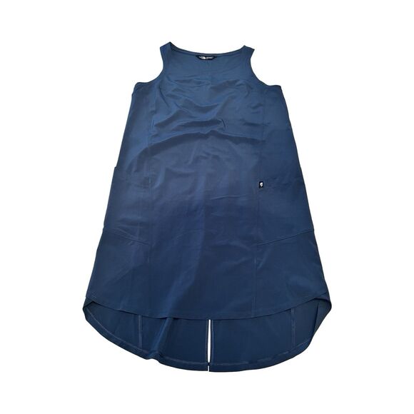THE NORTH FACE Woman’s Dawn Break Blue Mini Dress Size Small Outdoors Hiking - Picture 2 of 5